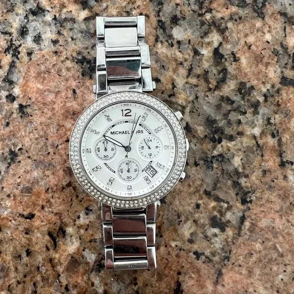 Michael Kors | Accessories | Michael Kors Silver Rhinestone  display picture 3